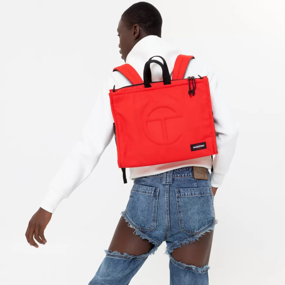 X Telfar Shopper M Red-Eastpak Clearance